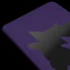 A close-up view of a purple binder with a black Gengar silhouette graphic. Anteprima dell’immagine prodotto