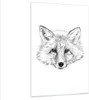 Bilder auf glas - Einteilig - Wolf Kinder Skizze Produktbild-Vorschau 1