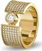JETTE Cascade Goldring 925 Sterling Silber Produktbild-Vorschau 2
