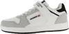 A side view of a white and gray sneaker. Produktbild-Vorschau