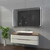 Badspiegel mit LED Beleuchtung und Touch-Schalter - Oslo - Produktbild-Vorschau 3