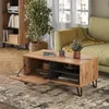 A living room scene with a coffee table, sofa, bookshelf, and plant. Anteprima dell’immagine prodotto