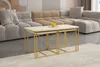 Skye Decor, Defne - Gold, Travertine, Couchtische, Produktbild-Vorschau 1