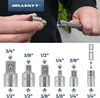 HASKYY 23 tlg Steckschlüssel Verlängerung Satz 1/4" 3/8" Produktbild-Vorschau 5