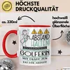 Golferin Tasse Geschenk Lustig Abstand Halten Produktbild-Vorschau 3