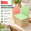 Betz 10 Stück Waschhandschuhe 16x21 cm PALERMO 100% Produktbild-Vorschau 3