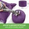 Green Bean® XXL Riesensitzsack 140x180cm + Hocker Produktbild-Vorschau 8