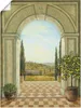 ARTland Poster Ausblick mit Zitronenbaum I Größe: 45x60 cm Produktbild-Vorschau 1