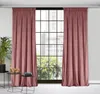 Samtvorhang ROSA dunkelrosa 135x300 cm Kräuselband Produktbild-Vorschau 2