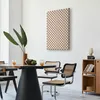 Vliesstoff Leinwandbild - Checkerboard Pattern - Produktbild-Vorschau 2
