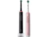 2 spazzolini elettrici Oral-B Pro 3 3900N – Set doppio nero Anteprima dell’immagine prodotto 6