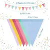 3 Stück Wimpelkette Outdoor, 12M 36 Flaggen Outdoor Produktbild-Vorschau 2