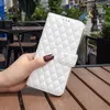 Samsung Galaxy A54 Hülle - BINFEN Rhombus Klapphülle - Weiß Produktbild-Vorschau 4