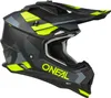 Oneal 2Series Spyde V23 Motocross Helm, schwarz/grau/gelb, Produktbild-Vorschau 6