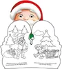 Malbuch mit Aufklebern Weihnachtsmann Martel Produktbild-Vorschau 2