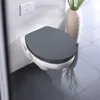WC-Sitz mit Wandpuffer WENKO, 37 x 44,5 cm, grau Produktbild-Vorschau 4