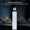 ZMH LED Deckenleuchte Wohnzimmer Deckenlampe - Schwarz 80CM Produktbild-Vorschau 6