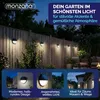 DEUBA® Lampada Solare da Esterno Set di 6 LED Resistenti Anteprima dell’immagine prodotto 3