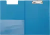 MAUL Schreibmappe A4 Hochformat Karton Folie hellblau Produktbild-Vorschau 2