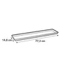 elho green basics balkon Untersetzer 80cm - lebhaft schwarz Produktbild-Vorschau 3