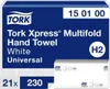 TORK Xpress Multifold Handtuchpapier 196 x 255 mm Z-Falz 21 Produktbild-Vorschau 1