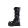 Buty damskie TRASHVILLE-518 marki DemoniaCult, czarny, UE Podgląd zdjęcia produktu 3