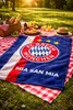 FC Bayern München Decke 150x200 cm – Flauschige Produktbild-Vorschau 9