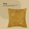 Bestlivings fodera per cuscino Chenille Cross 60 cm x 60 cm Anteprima dell’immagine prodotto 10