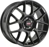 A black BBS alloy wheel is shown against a white background. Produktbild-Vorschau