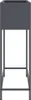 vidaXL Hochbeet Gartenpflanzer Anthrazit 100 x 26 x 82 cm Produktbild-Vorschau 6