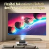 ZELURXX Mini-Projektor, Tragbarer Beamer, LED, Unterstützt Produktbild-Vorschau 3