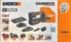 WORX WX820L.9, Tellerschleifer, Schwarz, Gelb, 4000 RPM, Produktbild-Vorschau 1