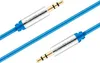 Sentivus Premium Audio Klinken Kabel - 2,00m - blau - 3.5mm Produktbild-Vorschau 1