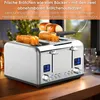Steinborg 4 Scheiben Edelstahl Toaster | Brötchenaufsatz | Produktbild-Vorschau 8