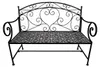 Metall Gartenbank mit Mosaik Sitzfläche Vintage Gartenbank Produktbild-Vorschau 3