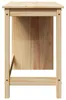 vidaXL Schreibtisch Braun 112 x 50 x 75 cm Massivholz Produktbild-Vorschau 5