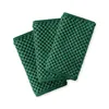 Three green kitchen cloths are arranged diagonally on a white background. Produktbild-Vorschau