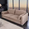 riess-ambiente Design Schlafsofa APARTMENT 215cm taupe Cord Produktbild-Vorschau 1