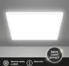 Briloner Tava LED Plafonnier, lumière indirecte, plat, Voir les images du produit 9
