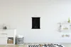 MuchoWow® Textilposter Schwarz - Weiß - Höhle - Stein - Produktbild-Vorschau 2