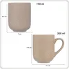 OTIX Kaffeebecher-Set von 12 Cappuccino-Tassen mit Henkel Produktbild-Vorschau 5