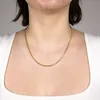 Ankerkette diamantiert Länge 50cm - Breite 2,0mm - 750-18 Produktbild-Vorschau 2