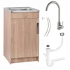 Stamar | Kuchyňská skříňka, s dřezem, 50 cm, dub Sonoma, s Náhled obrázku produktu 13