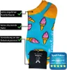 TwoSocks lustige Sneaker Socken - Eis Socken  Damen & Produktbild-Vorschau 1