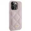 Guess Quilted Metal Logo-Hülle für iPhone 15 Pro Max  Rosa Produktbild-Vorschau 4