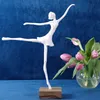 FIGÚRA BALETKY "BALLETT I" | biela, 40 cm | socha baletky Náhľad obrázku produktu 3