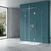 Mai & Mai Duschabtrennung 100x120cm 8mm ESG-Sicherheitsglas Produktbild-Vorschau 2