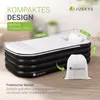Juskys Aufblasbare Badewanne M - Outdoor Wanne für Produktbild-Vorschau 4