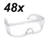 48er Set Schutzbrille Transparent Arbeitsschutzbrille Produktbild-Vorschau 1
