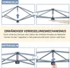 Yaheetech 3x3m Pop Up Pavillon Faltpavillon Wasserdicht Produktbild-Vorschau 9